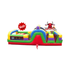 IMG 0437 1735941301 30' Retro Inflatable Obstacle Course(DRY)