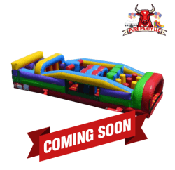 7-Element Retro Inflatable Obstacle Course