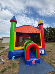 IMG 0964 1744317412 Rainbow Castle Inflatable Bounce House(DRY)