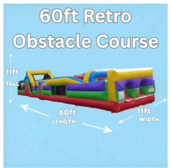60’ foot Obstacle Course