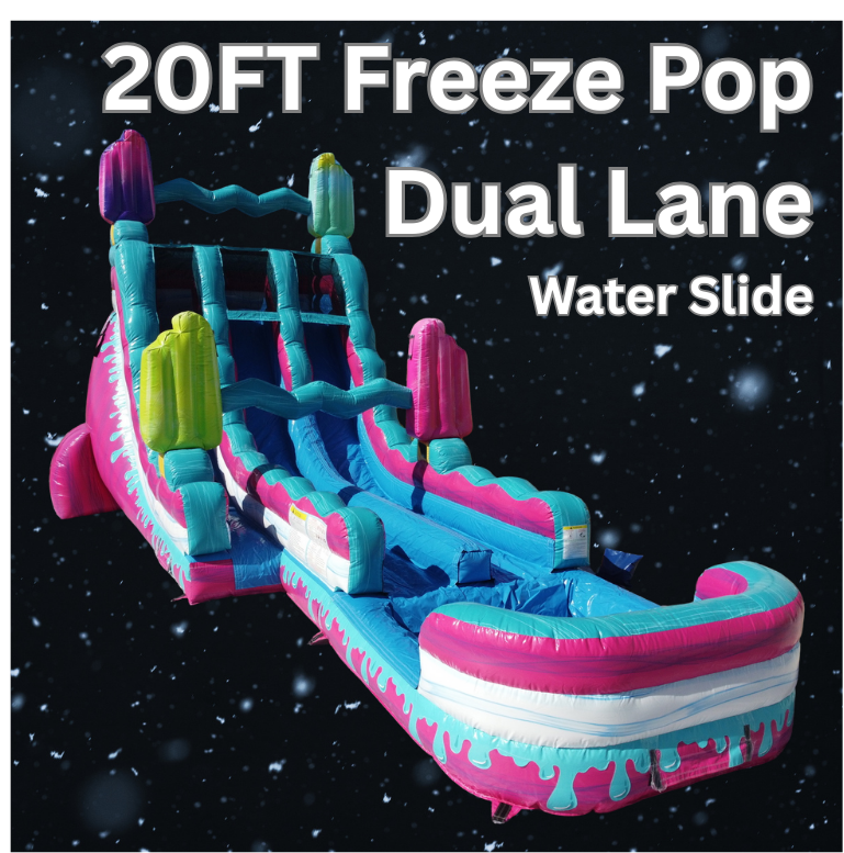 20ft Freeze Pop Waterslide