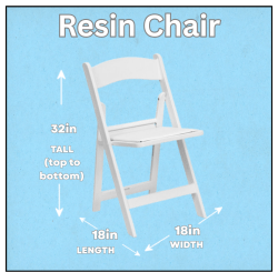 White Resin Chairs