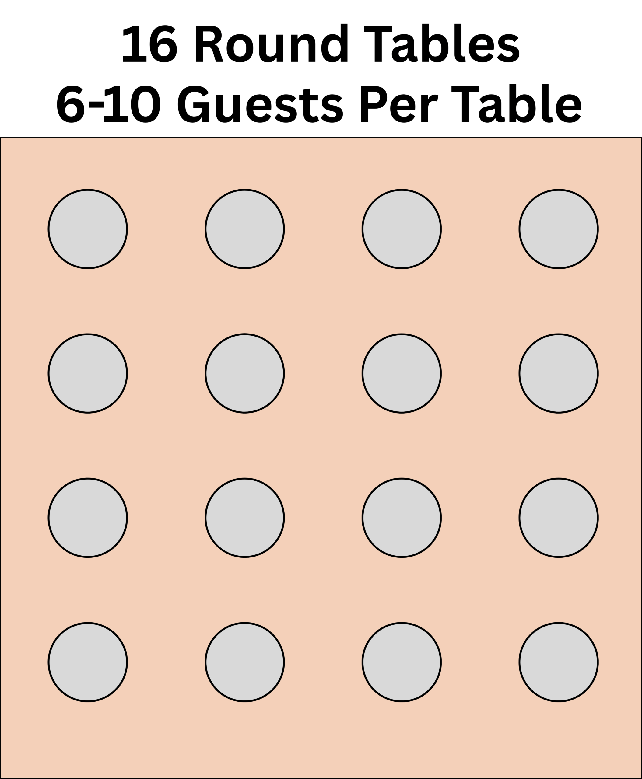 Round Seating Layout