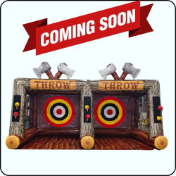Dual Lane AX Throwing Inflatable
