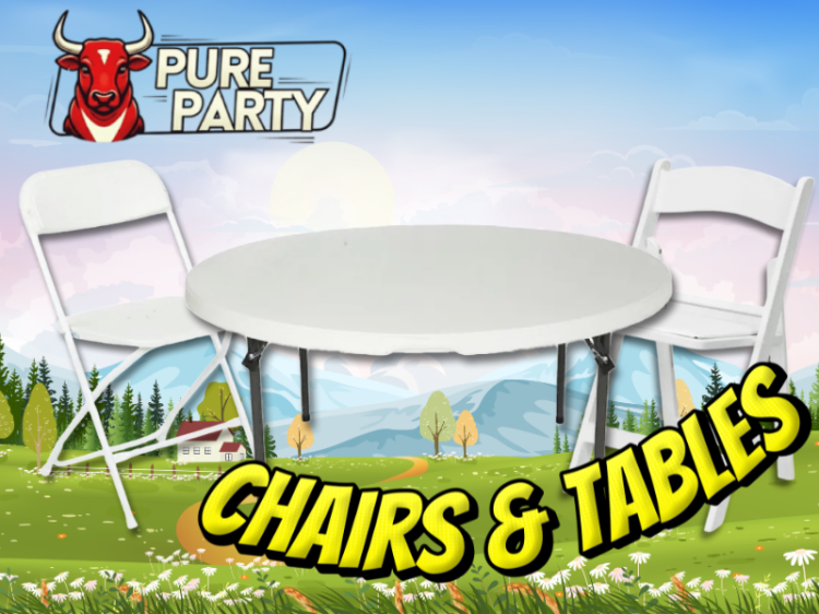 Chairs & Tables Rentals