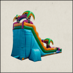 24ft teal crush waterslide Pure party Georgetown Delaware 3 tiny 1 1 24FT TEAL CRUSH WATERSLIDE