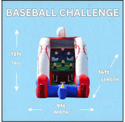 Inflatable Baseball Challenge