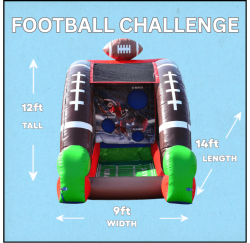 Inflatable Football Challenge