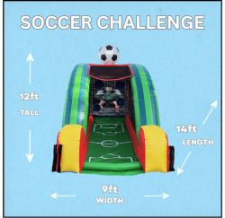 Inflatable Soccer Challenge
