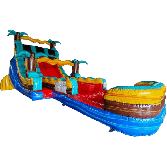 Tropical shock dual lane water slide rentals Delaware pure party rentals Home_TMN