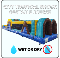 47FT TROPIC SHOCK OBSTACLE COURSE