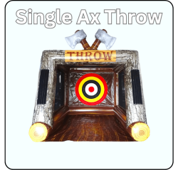 Single Lane Ax Throwing Inflatable (CALL TO RESERVE)